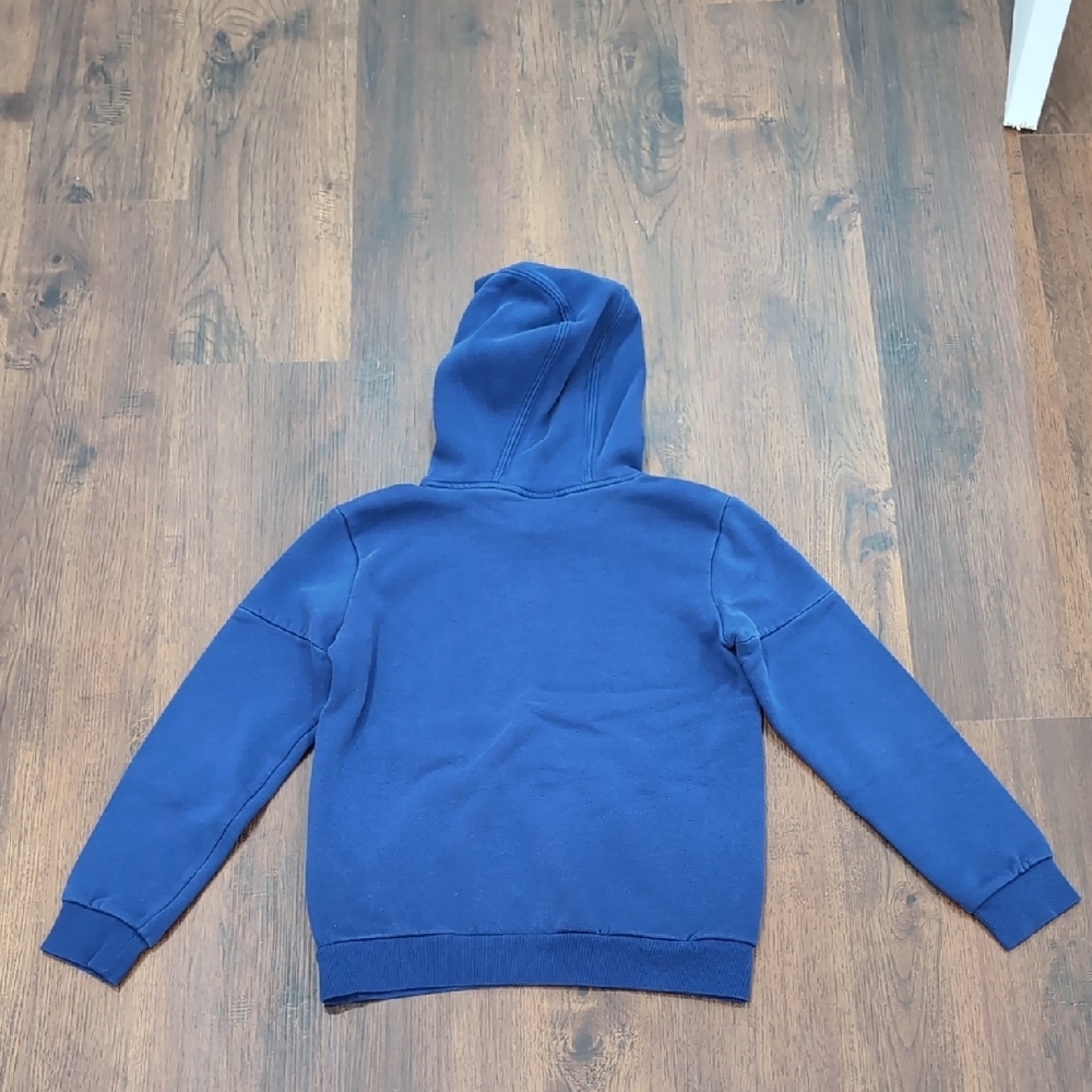 Adidas Kids Royal Blue Hoodie - Picture 7 of 7